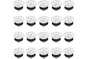 NIYATA 20 pcs Interior Door Trim Panel Card Retainer Clips 7703077476 Compatible with Peugeot Renault Citroen, Retainer Clips, Interior Door Trim Panel Card Retainer Clips, Interior Door Trim Panel
