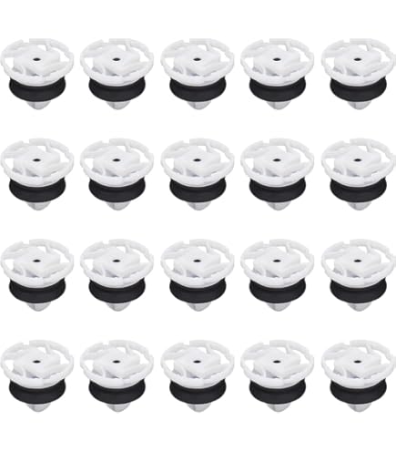 20pcs Interior Door Trim Panel Card Clips Car Rivets Fasteners 7l6868243 For Addy Golf Passat