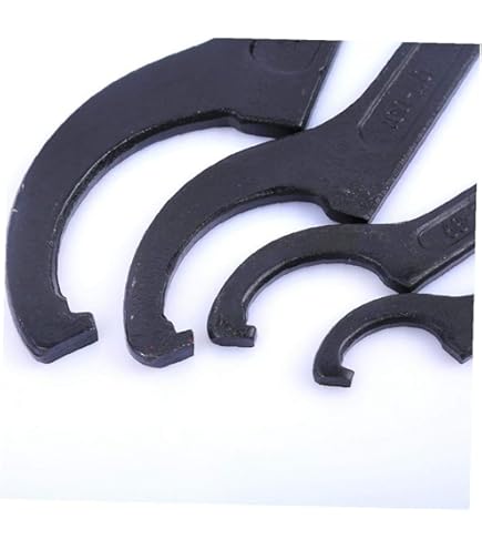 Rannb ER25 Wrench C Hook Spanner For ER25 Collet Chuck Nut