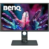 BenQ PD3200U 32 Inch 4K Graphic Design Monitor, 3840 x 2160 UHD, IPS,100% Rec.709, sRGB, CAD/CAM, Animation, Darkroom Mode, K