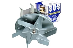 Moteur Ventilateur D'air Chaud pour Four 25W 220/240V 50/60Hz avec le Code Original C00230134 pour Indesit pour Hotpoint 482000062496 pour Whirlpool - MADE IN EU - Garantie de 10 Ans – MONTERAL