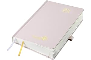 POPRUN Agenda 2024 2025 Giornaliera A5, Daily Planner 21,5 x 14,5 cm 12 Mesi da Ago.2024 a Lug.2025, 1 Giorno 1 Pagina da Lun a Dom con Schede Mensili, Carta Spessa da 80 GSM, Rosa Chiaro