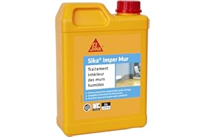 Sika Imper Mur 1308 tratamiento interior de paredes húmedas antimoho y anti salitre, 2 L