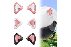 XUZOPIM 3 Pairs Motorcycle Helmet Ears Orecchie Casco For Motorcycle Helmet Helmet Horns Accessories With Cat Ears Sticker Decoration For Motorcycle Helmet