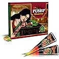 Pushp Henna Mehandi Black Rapper (Pack of 12) Organic Mehndi Cones for Bridal Wedding | Instant Mehendi | Men and Women