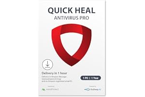 Quick Heal | Antivirus Pro | 1 user | 1 Year | Email Delivery in 1 Hour - no CD