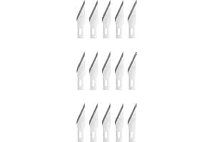 Modelcraft Set of 15x Fine Point Blades, Silver, 11 (PKN1711/3)