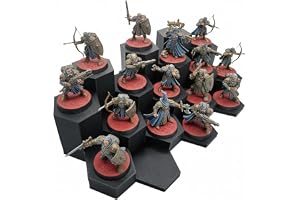 WarSplay Classic - Miniature Display Stand up to 32mm – Modular Model Rack for Painted Minis | Squad Tray & Hobby Organiser f
