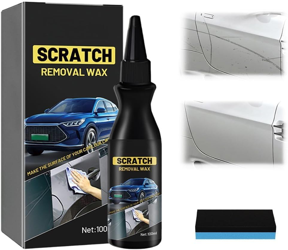 Quita Arañazos Coche, 2026 NEW Reparador Arañazos Profundos Coche, Crema Reparadora de Arañazos Modelo Coch e, Car Paint Scratch Repair Remover (1 Pack)