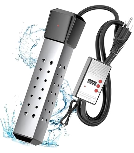 Thermoplongeur Tubulaire 304SUS - 220V/380V, 3KW, Filetage 1½ Pouce, Pour Eau Ou Huile