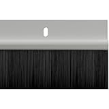 Stormguard 02sr0320838wo 838mm Bottom Of The Door Brush Strip Draught Excluder Wood Black 2 9 Amazon Co Uk Diy Tools