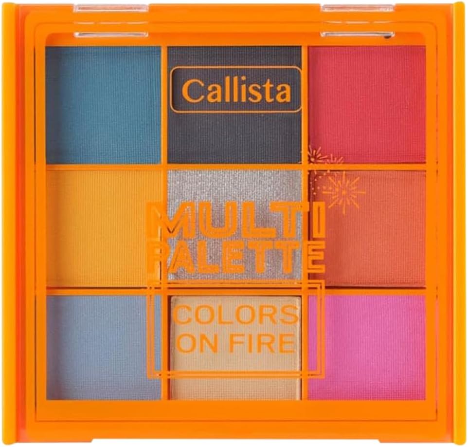 Callista Multi Palette Eyeshadow Göz Farı Paleti 101 Colors On Fire