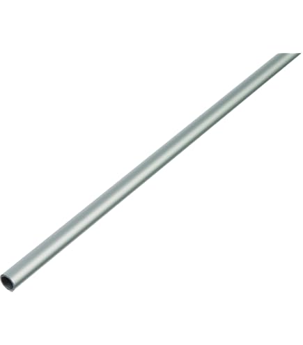 Diotech 4pz (10 x 10 x 1) Tubo Quadrato in Alluinio 6063 Lunghezza 300 Tubazione