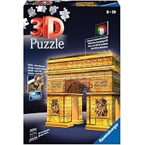 Puzzle 3D Ravensburger Tour Eiffel Love Edition 216 pièces - Puzzle 3D - Achat & prix