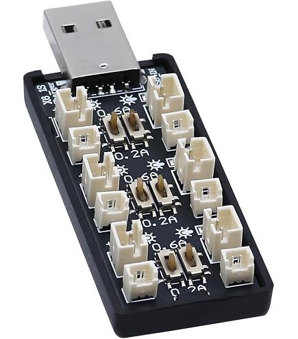 1S LiPo Battery USB Charger 3.7/4.20V, 3.8/4.35V | 6 Channel 1S LiHV Charger for FPV Plus Battery Micro JST 1.25 JST-PH 2.0 mCX mCPX Connector