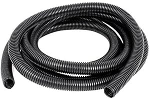 Saim Pond Hose,Siam Plastic 20mm Inner Dia Flexible Corrugated Conduit Pipe Hose Tube Length 5M/16.4 Ft