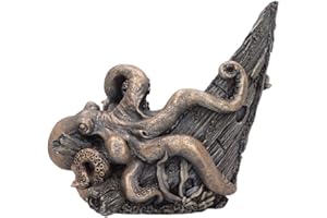 Nemesis Now Release The Kraken - Soporte para Botella de Vino, Bronce, 25,8 cm