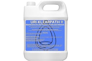 BIO8 URI-Klearpath Gents Urinal PIPE MAINTAINER & OPENER - 5 Litre - COMMERCIAL GRADE PROFESSIONAL CHOICE Treats up to 10 urinals (5L)