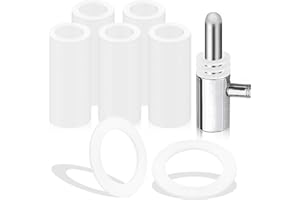 BAERTMY Rondelles pour Gonds de Porte Entretoise Plastique Gond de Portail 10,2 mm x 15 mm x 1 mm Joint Rondelle Nylon Caoutchouc Plat 100 Pcs Rondelles Plates Portes de Pièce Ferrures pour Charnière Porte