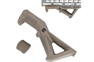SBGJMY AFG1 Impugnatura Anteriore Angolata,Impugnatura Frontale Triangolare in Nylon per Impugnatura Angolata del Sistema Picatinny Rail da 20 mm