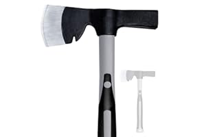 Werku WK601710, Hacha-Martillo Yeso, Largo 300 mm, Peso Cabezal 600 gr, Medidas Cabezal 175 x 28 x 25 mm, Cabezal Acero Carbono Forjado, Mango Fibra