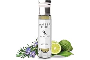 ‎ARABIAN OPULENCE Arabian Opulence FR5 AMBER OUD Roll-on Parfümöl | Konzentriertes Parfüm Körperöl | Langanhaltendes Parfüm auf Ölbasis für Männer und Frauen | Reisegröße Alkoholfreies Parfümöl Flasche (6ml)