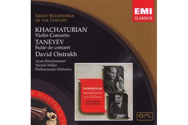 Khatchaturian : Concerto pour violon - Taneyev : Suite de concert