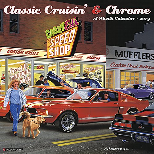 Preisvergleich Produktbild Classic Cruisin' & Chrome 2019 Calendar