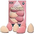 AOA Studio Collection Makeup Mochi Sponge Set Makeup Blender Latex Free and High-definition Set of 6 Makeup Blender For Powder Cream and Liquid, Super Soft Wonder Blender Beauty Cosmetic (6 Count) (pink, one size)
