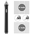 GuDoQi Electric Eraser, 92 Eraser Refills, Battery Operated, Automatic Eraser for Drawing Pencils, Learning, Office, Architectural Plans, Arts and Crafts
