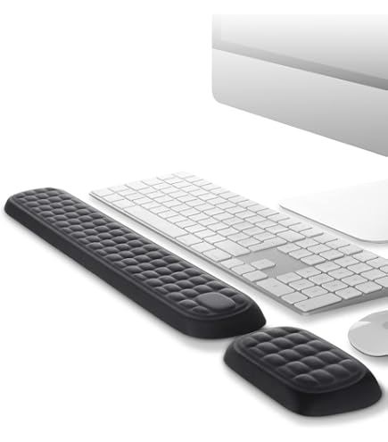 Set Poggiapolsi A Forma Di Nuvola Attack Shark - Per Tastiera E Mouse, Ergonomico E Morbido - Foto 3