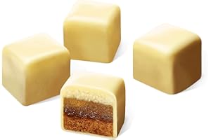 LAMBERTZ AACHENER SCHOKOLADEN UND PRINTENFABRIK Lose Dominosteine mit weißer Schokoladenglasur (3kg) zweite Wahl - Doppelt gefüllte original Aachener Dominosteine