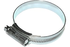 ANNTUK 2 Fascette JCS a Clip Misura 70 Placcate Zinco da 50-70mm Morsetto di Tipo Giubileo 3