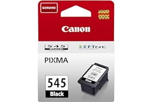 Canon Ink - PG-545 Genuine Black Printer Ink Cartridge - (1 x Cartridge) - Compatible with PIXMA TR, IP, MX, MG & TS