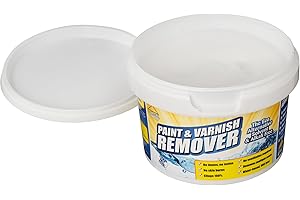 Home Strip Paint & Varnish Remover - Water Based, Toxic & Solvent Free Paint Stripper for Ceramic, Concrete, Wood, Plaster, Masonry (500ml)