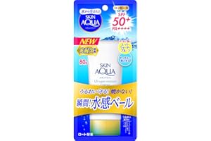 ROHTO SKIN AQUA UV Super Moisture Essence Essence UV Sunscreen Fragrance Free 80g SPF50+ / PA++++ Contains UV absorption that is not podatny na działanie promieni UV i nie ulega łatwo pogorszeniu.
