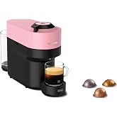 Nespresso De'Longhi Vertuo Pop &ndash; Capsule Coffee Maker 4 Sizes Pink | Compact Coffee Maker, Barcode Reading, One-Touch, Centri