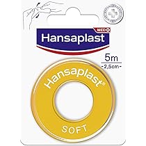 Hansaplast Cerotti Elastici In Rotolo – 1 M X 6 Cm, Impermeabili E Traspiranti, Tagliabili Su Misura