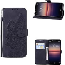 Handyhülle Für Sony Xperia 10 II – Transparent Mit Blumenmuster, TPU, Stoßfest