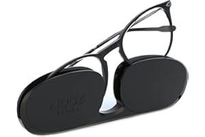 Nooz Optics - Niebieskie okulary przeciwsłoneczne bez korekcji dla mężczyzn i kobiet do komputera, smartfona, gier lub telewizji - owalny kształt - Kolekcja Alba