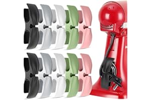Singphere Kabel Organizer für Geräte 10 Stück Kabelaufwickler Selbstklebend Kabelclips Kabelhalter Kabelwickler Kabelführung Kabelverkürzer Kabelaufwicklung für Küchengeräte Mixer Reiskocher Air Fryer