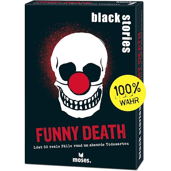 Moses 90096 Black Stories Junior - Juego De 50 Fabulosos Cuentos De Hadas Llenos De Magia, Juego De Cartas Con Variante De Juego Y Fichas De Puntos, Juego De Puzzles Para Niños