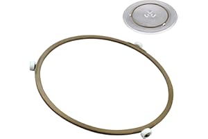 PEIDOG Anneaux de support pour micro-ondes en verre - 18,9 cm - Anneau de plateau tournant pour micro-ondes - Anneau intérieur de rechange pour micro-ondes (189 mm)
