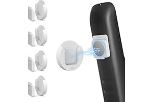 SUNWUUN 4 Stück Verbesserter Starker Magnethalterung Fernbedienungshalter,Magnethalterung Fernbedienungshalter Wandhalterung,Fernbedienungshalter Wand,Fernbedienung Halterung Schule Zuhause