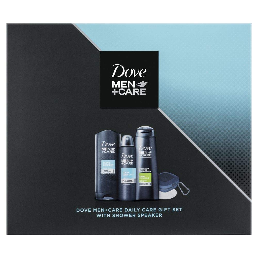 Dove Men +Care Daily Care Gift Set with Bluetooth Speaker