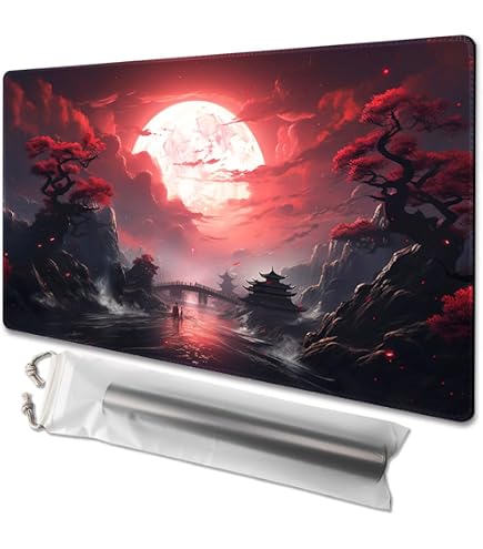 Tapis De Jeu TCG Four Leaves – Dragon Blanc Aux Yeux Bleus, 60x35 Cm, Caoutchouc Antidérapant, Avec Sac Étanche