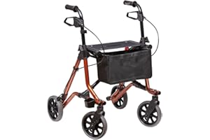 DIETZ REHA PRODUKTE Dietz Taima M Leichtgewichtrollator Faltbar Rollator Inklusive Korbnetz Pannensichere Bereifung