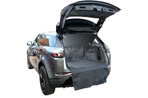 UK CUSTOM COVERS CUSTOM DESIGNS FOR ULTIMATE PROTECTION UK Custom Covers BL445 Tailored Waterproof Boot Liner Mat Black - Fits Range Rover Evoque (2019 Onwards)