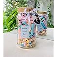 ANISHOP Reasons Why I Love You Message Bottle With light Handmade Art for Loved Ones, Birthday, Anniversary, Valentines Day (Reasons Why I Love You (love message rolls)