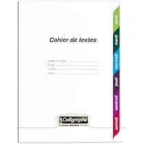 Calligraphe 7103Cpack Lot De 10 Cahiers Agrafés 17x22 Cm - Grands Carreaux 96 Pages - Clairefontaine